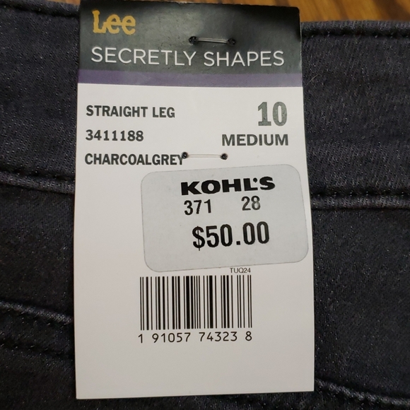 🎉HP🎉NWT! Lee straight leg, size 10 - Picture 2 of 10